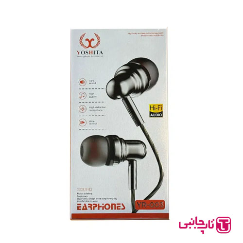 هندزفری سیمی یوشیتا مدل Yoshita YR-003