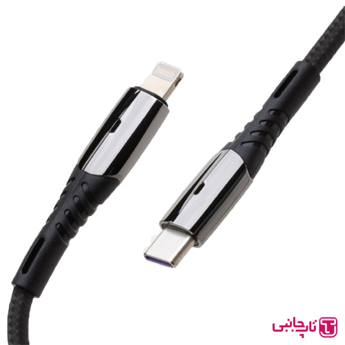 502- کابل Type C به Lightning بیاند مدل BCL-502 دو متری