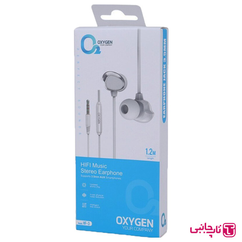 هنذزفری سیمی OXYGEN مدل HF-3