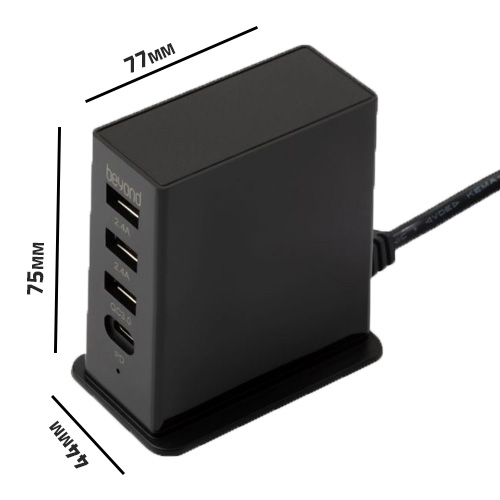 هاب شارژر USB و USB-C بیاند مدلBA-601